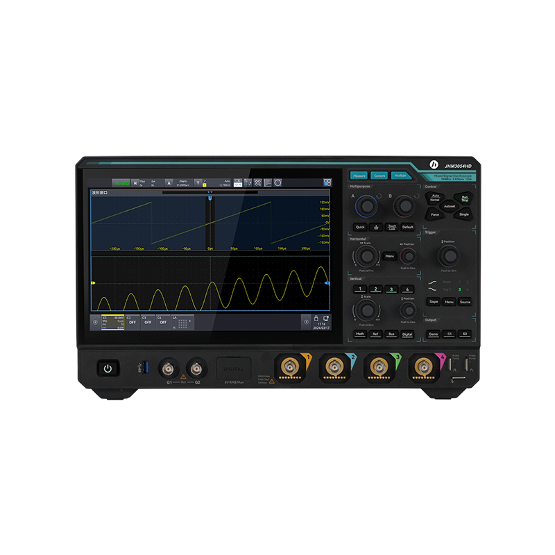 JHM3000HD 系列混合信號示波器